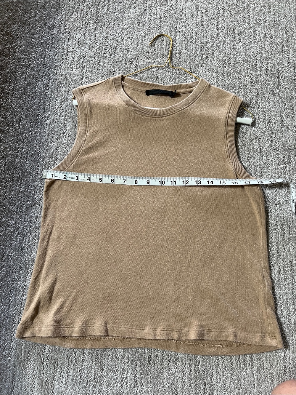 Jenni Kayne Tan Muscle Tee - Picture 8 of 8